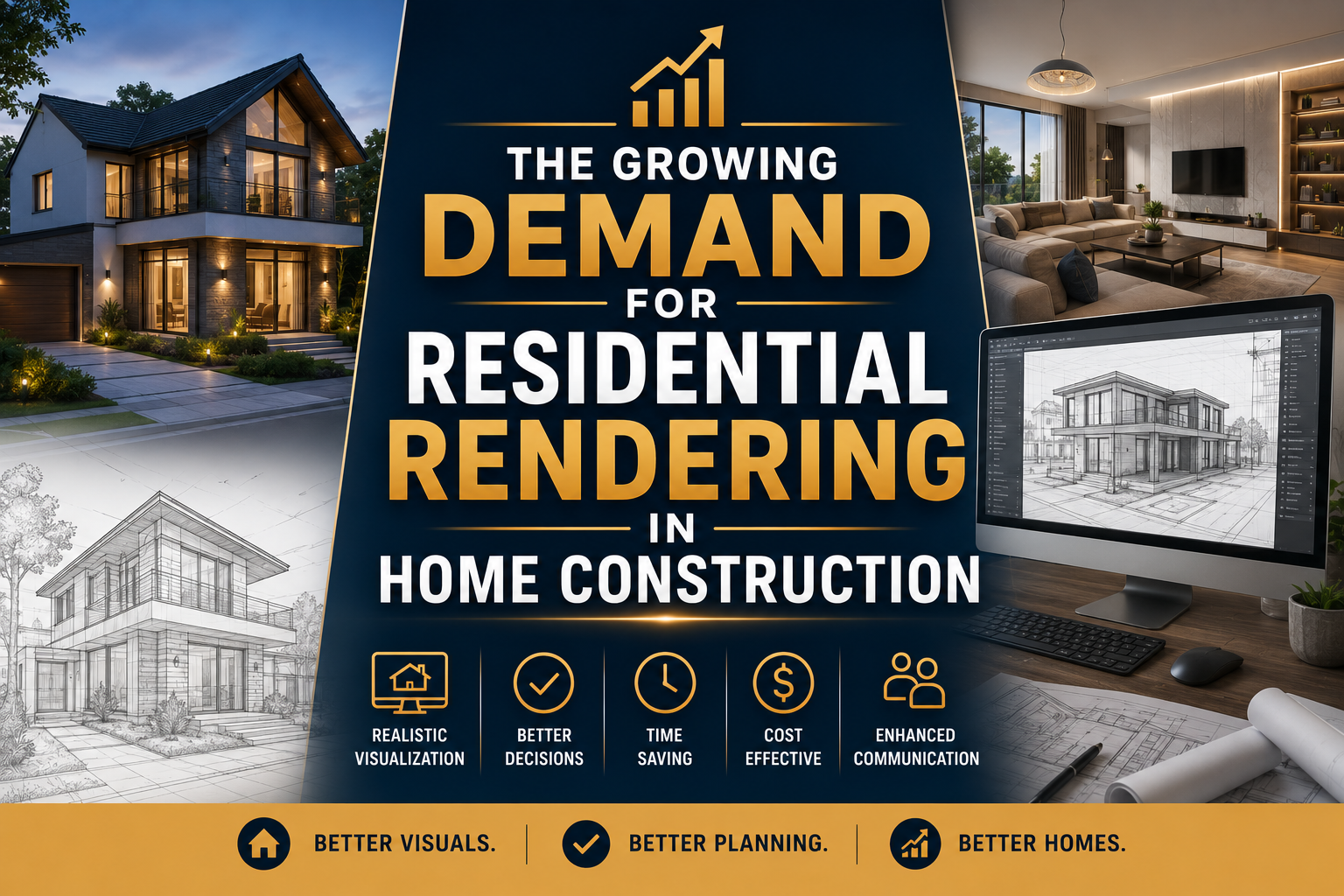 Residential Rendering in Home Construction