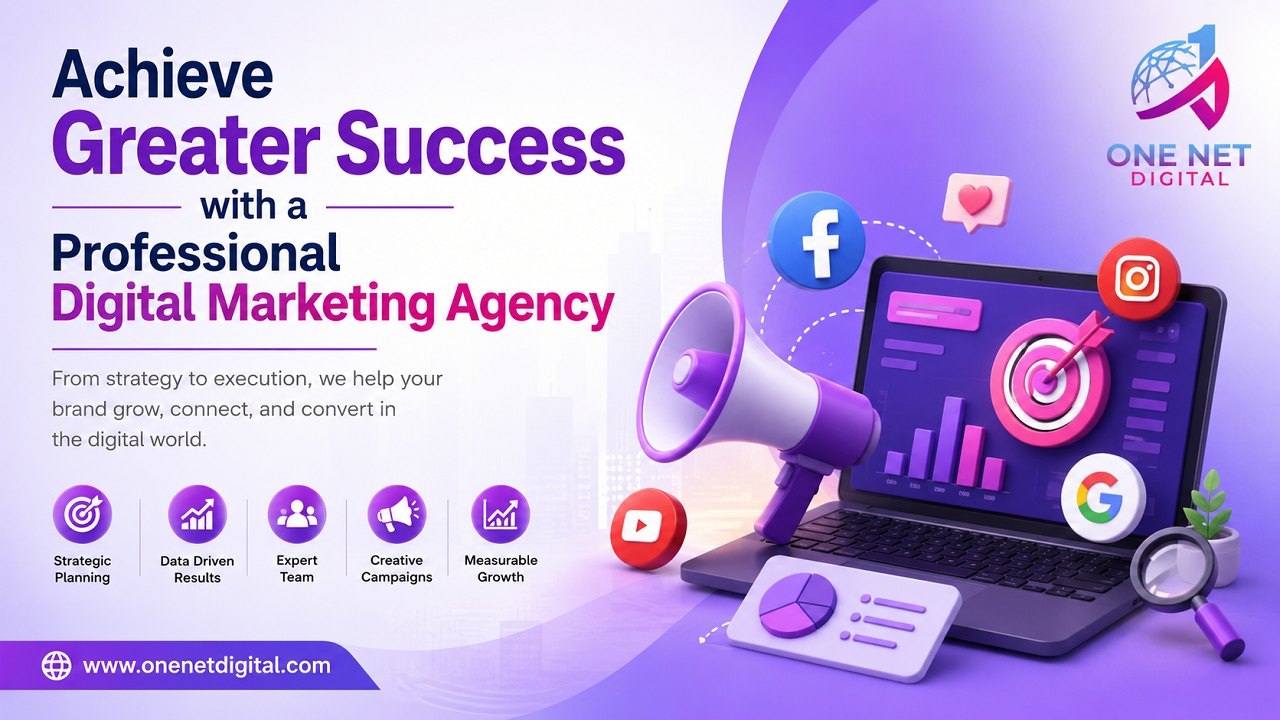 Achieve Greater Success with a Professional Digital Marketing Agency