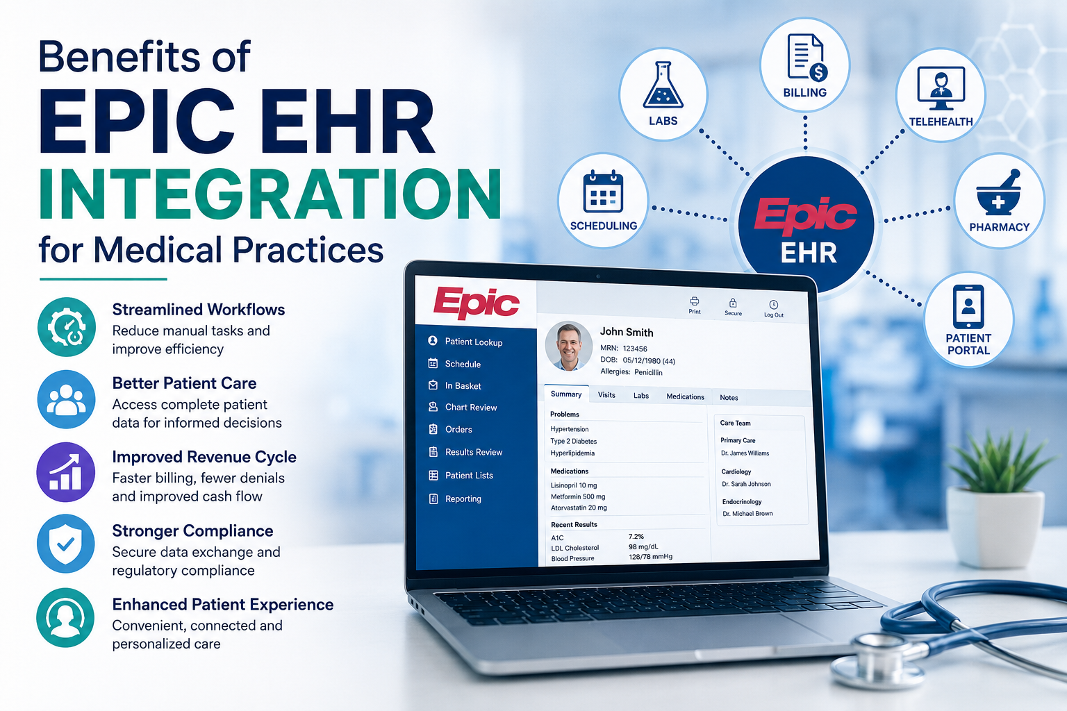 Benefits of Epic EHR Integration for Medical Practices