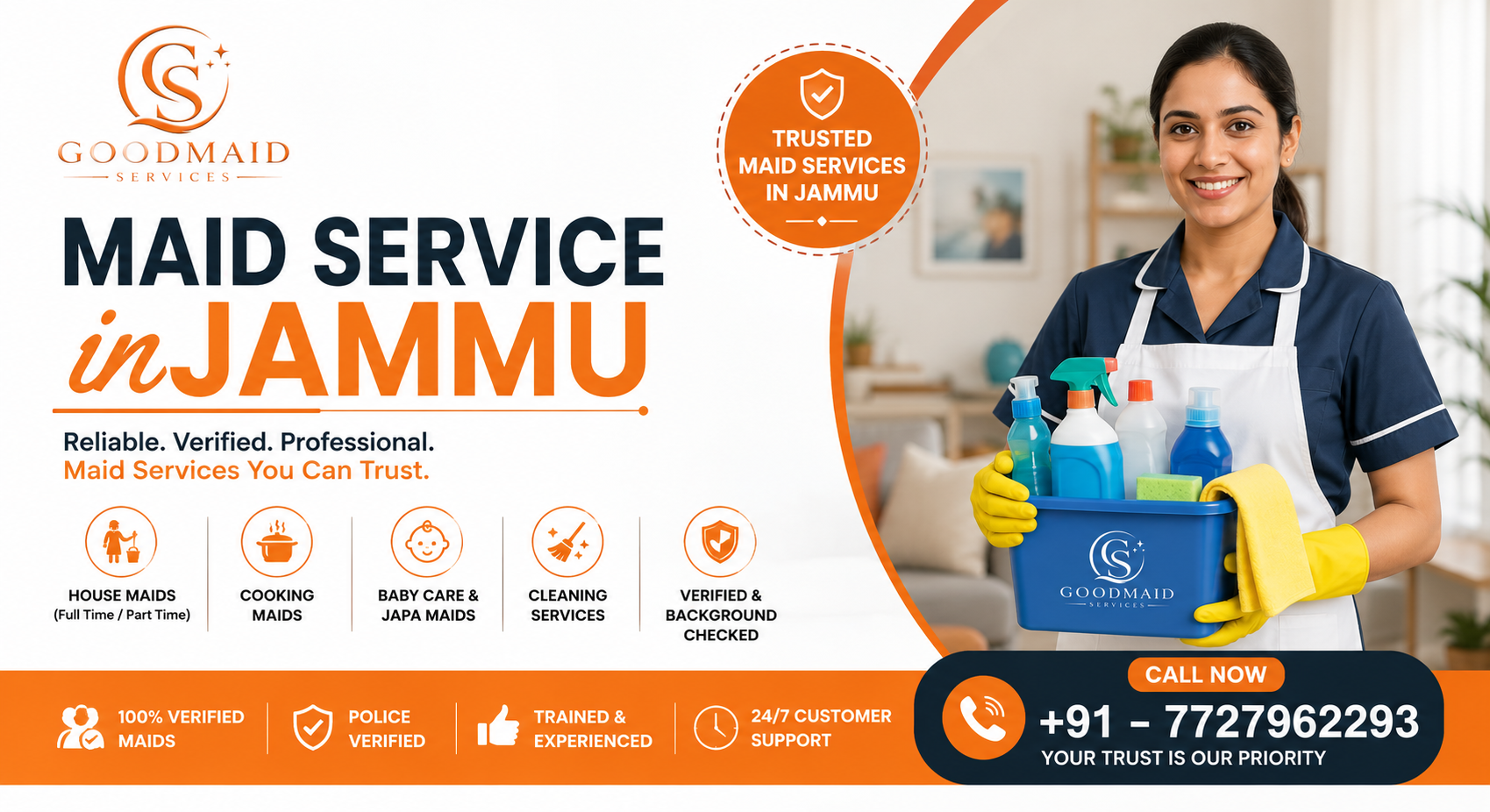 Maid Service in Jammu