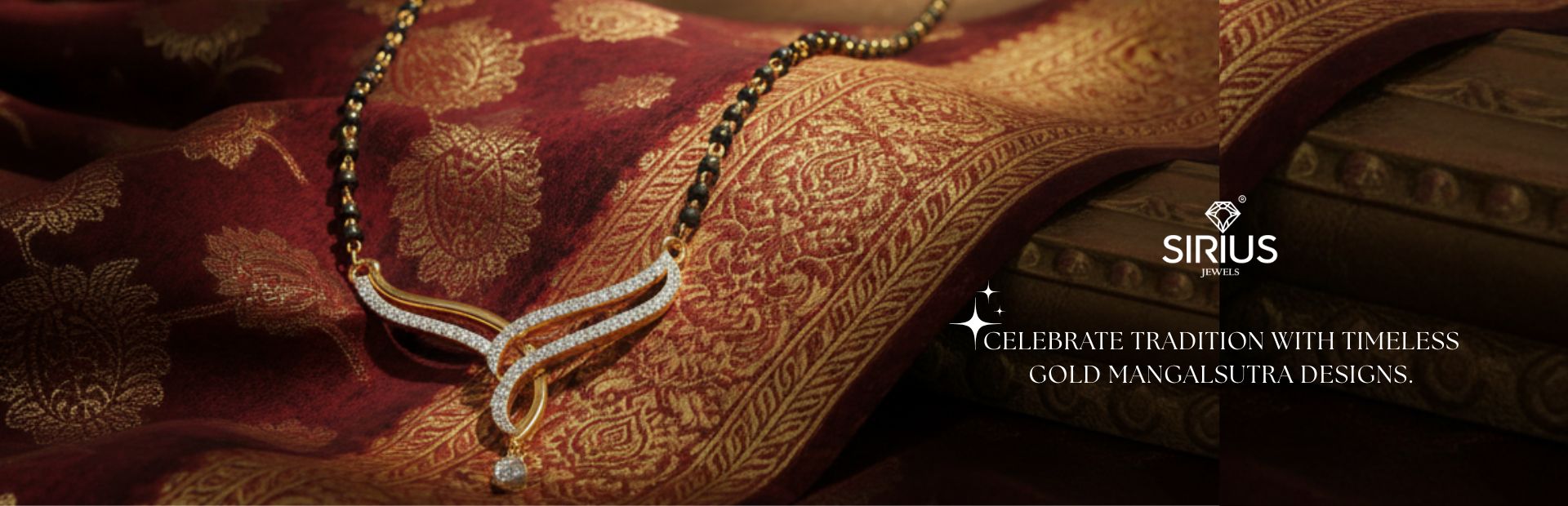 gold mangalsutra design