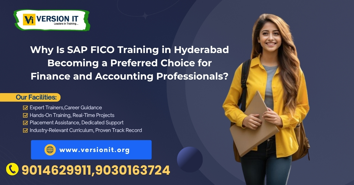 SAP FICO Training in Hyderabad