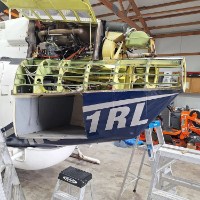 Bell 206 Tail Boom Repair