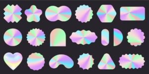 HOLOGRAPHIC STICKERS