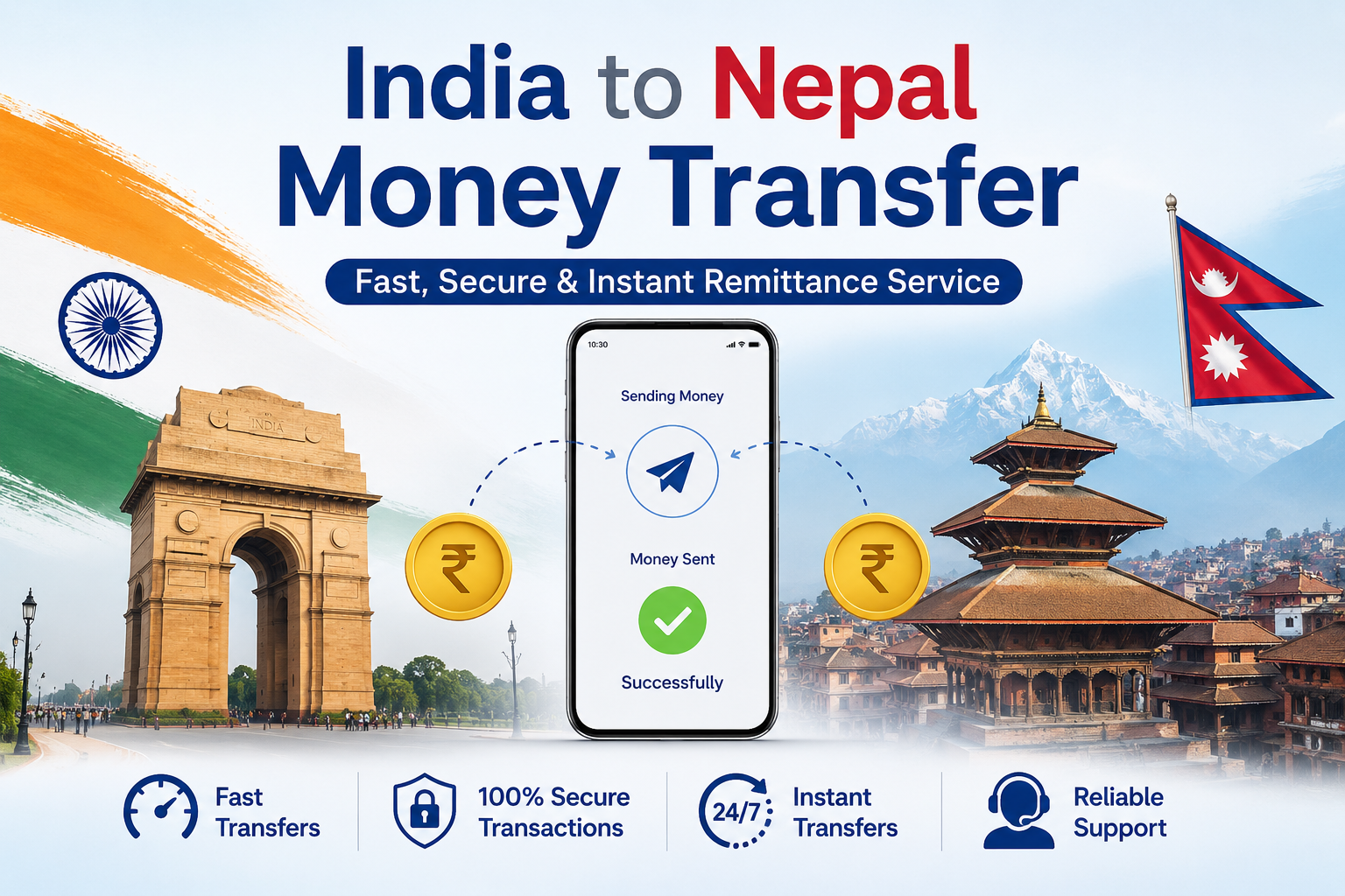 India to Nepal Money Transfer
