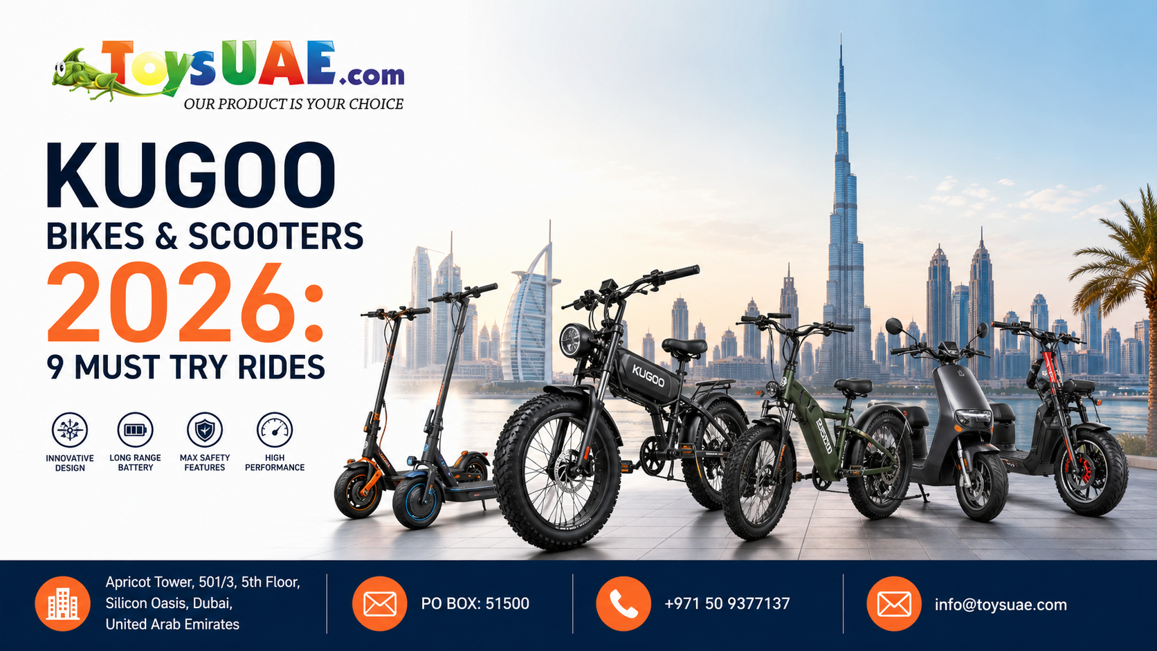 Kugoo Bikes & Scooters