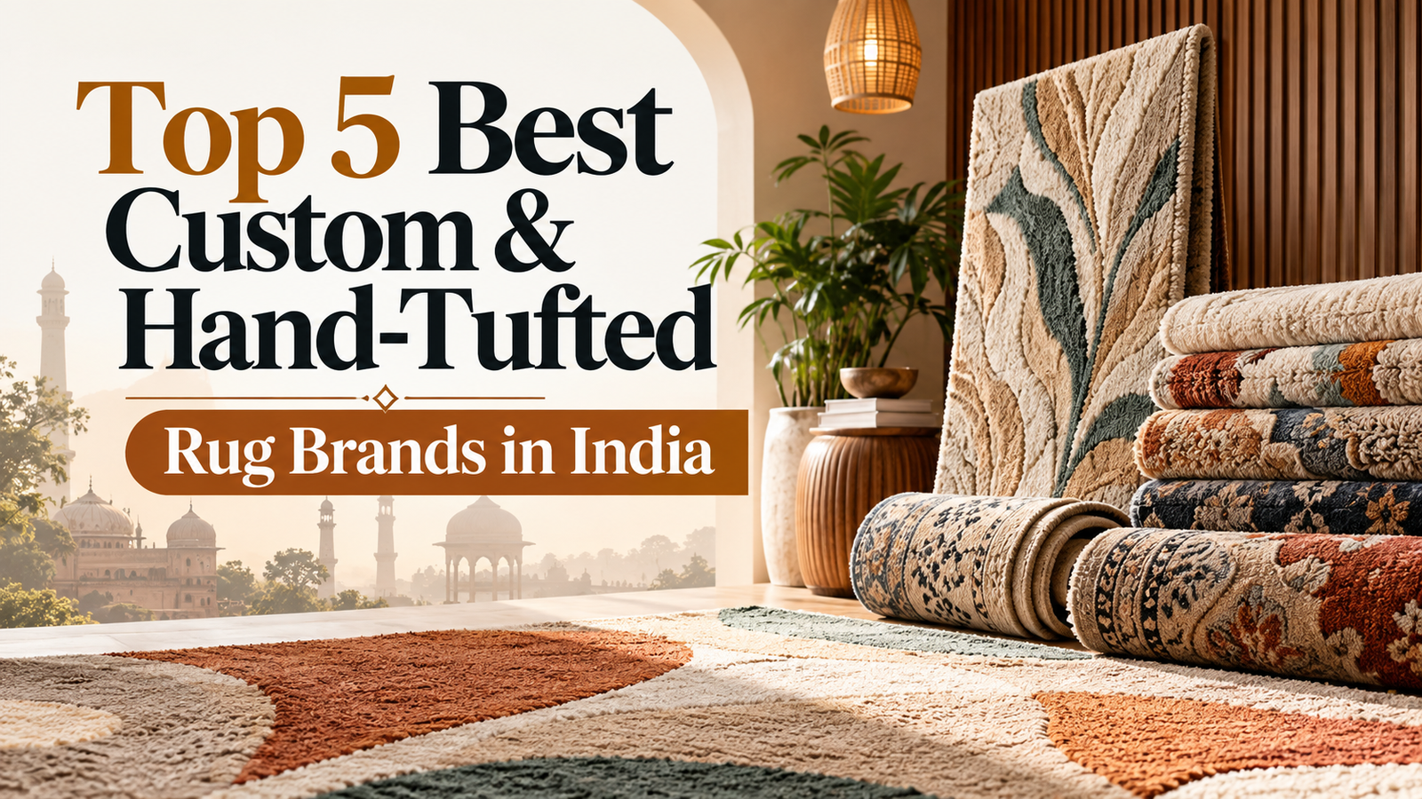 Custom & Hand-Tufted Rug Brands in India